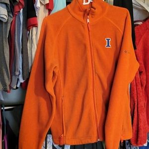 Illini Columbia fleece zipup